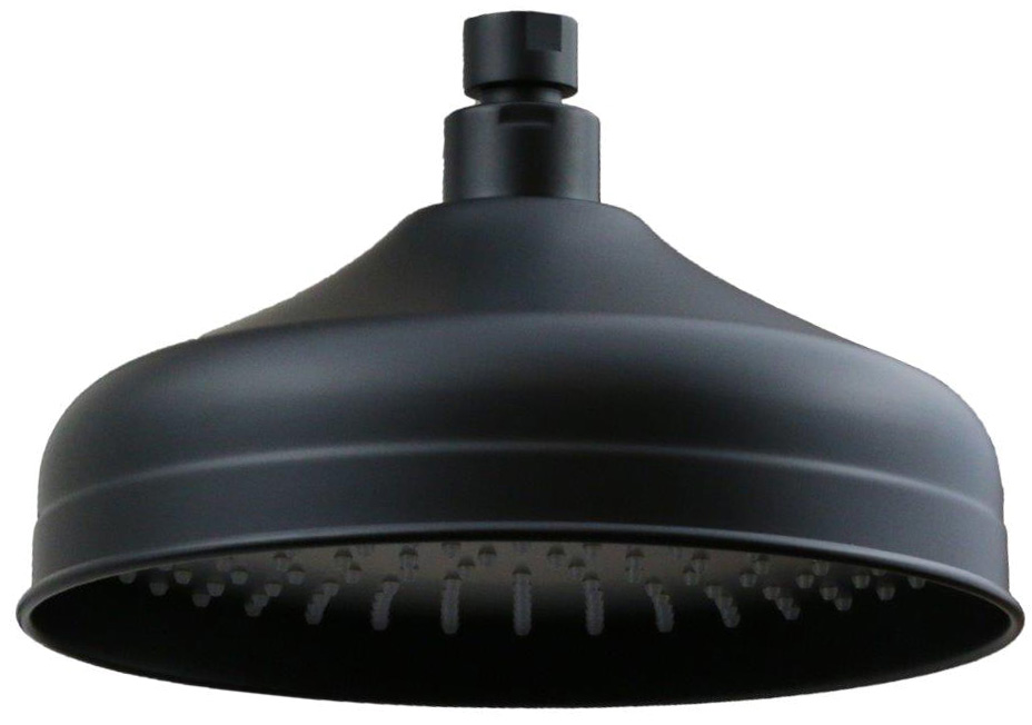 Delo soffione doccia shower bell nero opaco 1403924